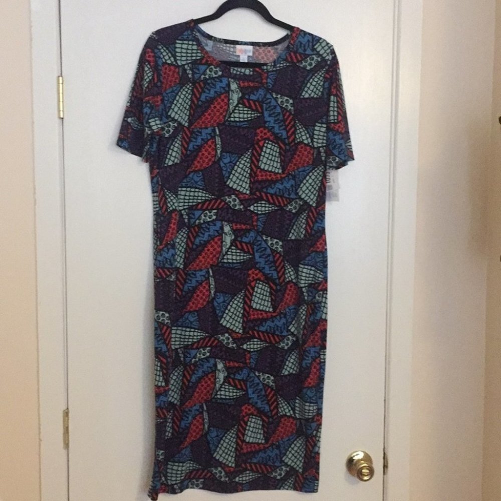 L LuLaRoe Julia Dress‎ D05 832
